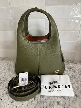 Authentic Coach Lana 23 Bag Olive
